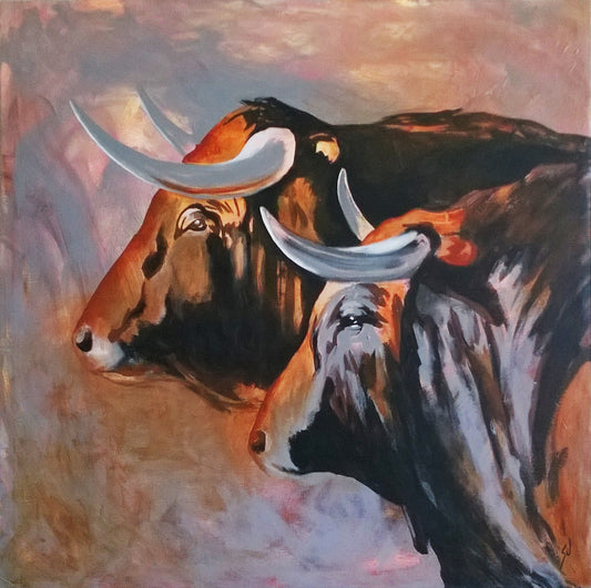 Pair of Bulls